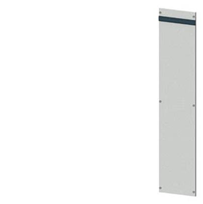 Siemens 8PQ2197 Series Sheet Steel Cover, 2000mm H, 400mm W, 25mm L for Use with SIVACON S4 [8PQ2197-4BA01]; 621-365