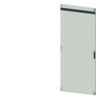 Siemens 8PQ2197 Series Lockable Sheet Steel RAL 7035 Plain Door, 2000mm H, 800mm W, 25mm D for Use with SIVACON S4 [8PQ2197-8BA01]; 621-371