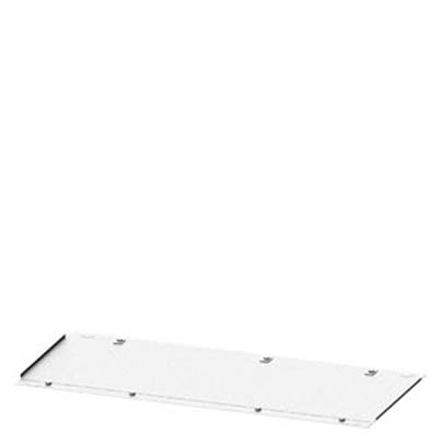Siemens 8PQ2300 Series Sheet Steel Roof Plate, 2mm H, 850mm W, 400mm L for Use with SIVACON S4 [8PQ2300-4BA05]; 621-373
