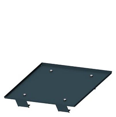 Siemens 8PQ2300 Series RAL 5020 Sheet Steel Roof Plate, 62mm H, 350mm W, 400mm L for Use with SIVACON S4 [8PQ2300-4BA11]; 621-374