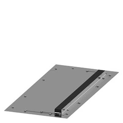 Siemens 8PQ2300 Series Sheet Steel Roof Plate, 26mm H, 850mm W, 400mm L for Use with SIVACON S4 [8PQ2300-4BA15]; 621-375