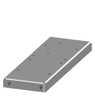 Siemens 8PQ3000 Series Steel Floor Frame, 3mm H, 400mm L for Use with SIVACON S4 [8PQ3000-1BA38]; 621-397