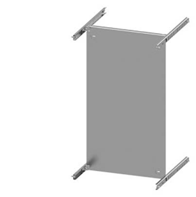 Siemens Grey Mounting Plate Sheet Steel Faceplates & Mounting Plates [8PQ3000-2BA23]; 621-406