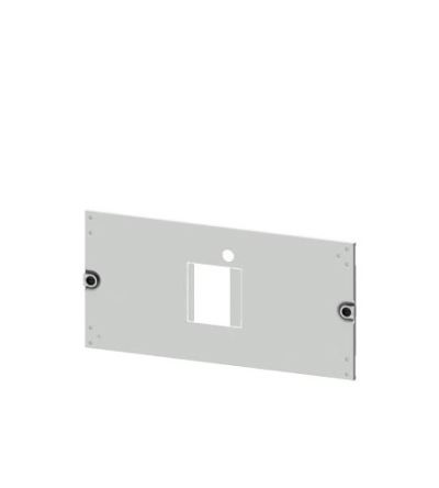 Siemens 8PQ2025 Series Sheet Steel Cover, 250mm H, 600mm W, 10mm L for Use with Cabinet [8PQ2025-6BA21]; 621-415