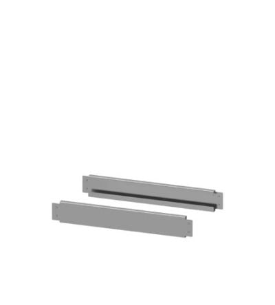 Siemens 8PQ1018 Series Grey Sheet Steel Modular Panel, 100mm H, 800mm W, 25mm D, for Use with Standard Frame [8PQ1018-0BA02]; 621-444