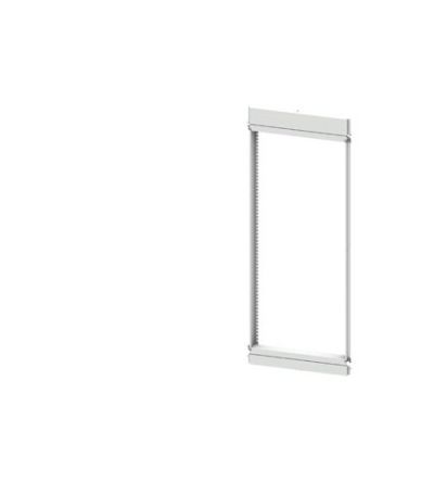 Siemens 8PQ2000 Series Sheet Steel Cover Frame, 1600mm H, 800mm W, 91mm L for Use with Sivacon S4 [8PQ2000-8BA02]; 621-456