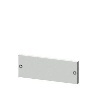 Siemens 8PQ2015 Series RAL 7035 Sheet Steel Cover, 150mm H, 400mm W, 25mm L for Use with Standard Frame [8PQ2015-4BA01]; 621-464