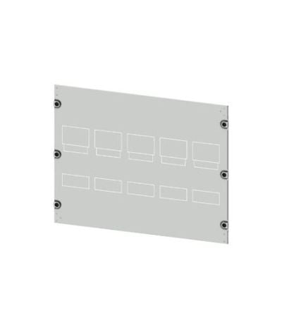 Siemens 8PQ2055 Series Sheet Steel Cover, 550mm H, 800mm W, 10mm L for Use with Cabinet [8PQ2055-8BA11]; 621-479