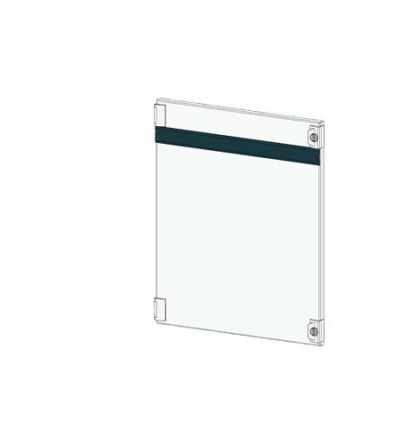 Siemens 8PQ2060 Series Sheet Steel RAL 7035 Module Door, 625mm H, 600mm W, 25mm D for Use with Sivacon S4 [8PQ2060-6BA20]; 621-482