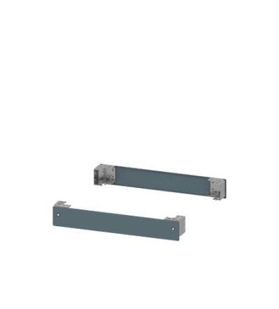 Siemens 8PQ1018 Series RAL 5020 Sheet Steel Base Plate, 100mm H, 800mm W for Use with Standard Frame [8PQ1018-0BA01]; 621-502