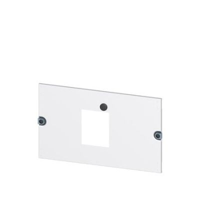 Siemens 8PQ2035 Series Sheet Steel Cover, 350mm H, 600mm W, 10mm L for Use with Cabinet [8PQ2035-6BA25]; 621-521