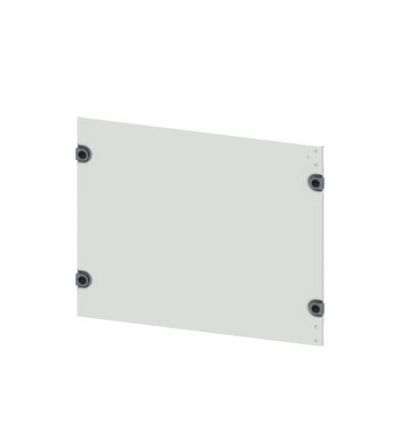 Siemens 8PQ2040 Series Sheet Steel Cover, 400mm H, 600mm W, 10mm L for Use with Sivacon S4 [8PQ2040-6BA01]; 621-525