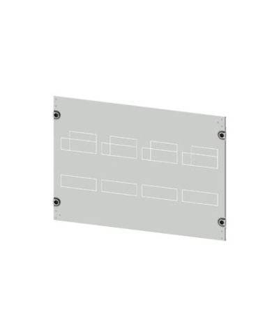 Siemens 8PQ2050 Series Sheet Steel Cover, 500mm H, 600mm W, 10mm L for Use with Cabinet [8PQ2050-6BA10]; 621-538