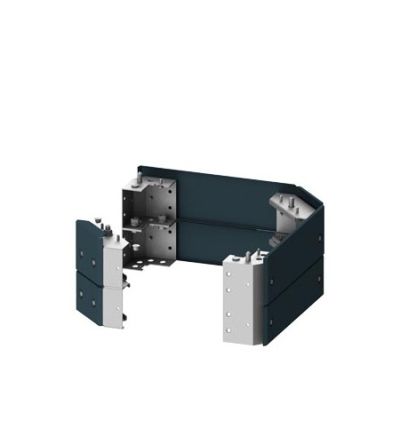 Siemens 8PQ1024 Series RAL 5020 Sheet Steel Base Plate, 200mm H, 400mm W, 400mm L for Use with Cabinet [8PQ1024-4BA01]; 621-545