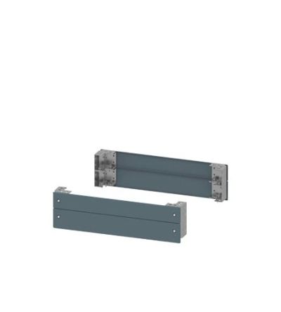 Siemens 8PQ1028 Series RAL 5020 Sheet Steel Base Plate, 200mm H, 800mm W for Use with Standard Frame [8PQ1028-0BA01]; 621-546