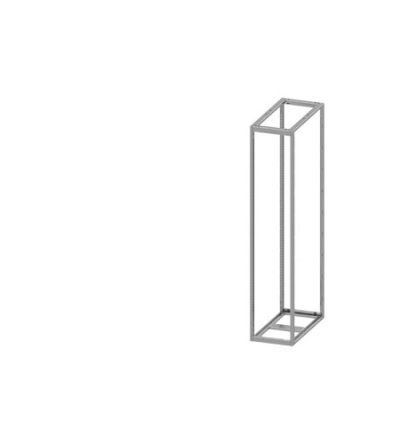 Siemens 8PQ1204 Series Support Frame, 2000mm H, 400mm W, 800mm D For Use With Sivacon S4 [8PQ1204-8BA01]; 621-550