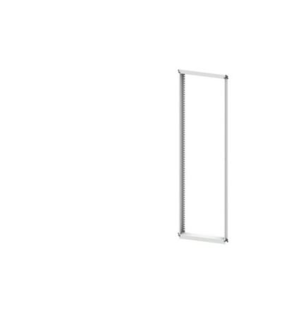 Siemens 8PQ2000 Series Sheet Steel Cover Frame, 1800mm H, 600mm W, 91mm L for Use with Sivacon S4 [8PQ2000-6BA01]; 621-552