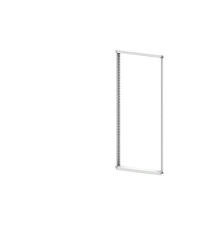 Siemens 8PQ2000 Series Sheet Steel Cover Frame, 1800mm H, 800mm W, 91mm L for Use with Sivacon S4 [8PQ2000-8BA01]; 621-555
