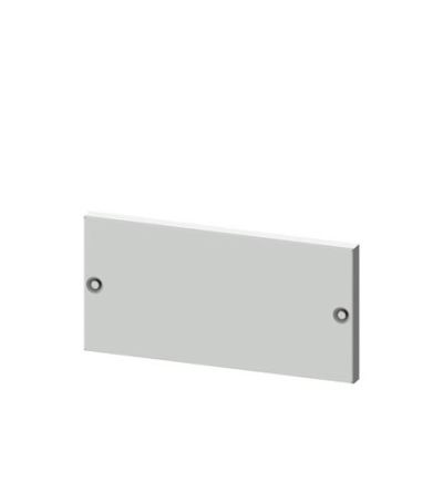 Siemens 8PQ2020 Series RAL 7035 Sheet Steel Cover, 200mm H, 400mm W, 25mm L for Use with Standard Frame [8PQ2020-4BA04]; 621-569