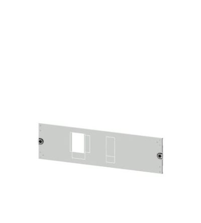 Siemens 8PQ2020 Series Sheet Steel Cover, 200mm H, 800mm W, 10mm L for Use with Cabinet [8PQ2020-8BA21]; 621-576