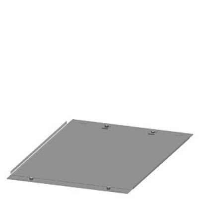 Siemens 8PQ2304 Series Sheet Steel Roof Plate, 2mm H, 400mm W, 600mm L for Use with SIVACON S4 [8PQ2304-6BA01]; 621-587