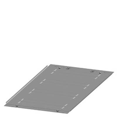 Siemens 8PQ2304 Series Sheet Steel Roof Plate, 2mm H, 400mm W, 800mm L for Use with SIVACON S4 [8PQ2304-8BA02]; 621-589