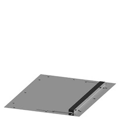 Siemens 8PQ2306 Series Sheet Steel Roof Plate, 26mm H, 600mm W, 800mm L for Use with SIVACON S4 [8PQ2306-8BA03]; 621-595