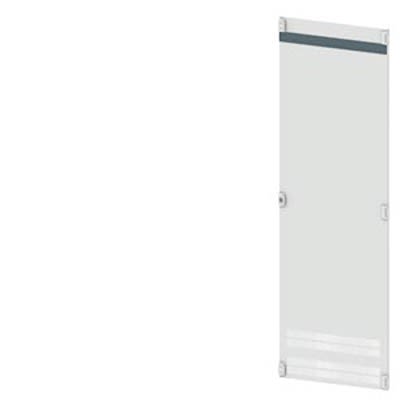 Siemens 8PQ2197 Series Lockable Sheet Steel RAL 7035 Plain Door, 2000mm H, 600mm W, 25mm D for Use with SIVACON S4 [8PQ2197-6BA13]; 621-615
