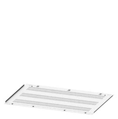 Siemens 8PQ2300 Series Sheet Steel Roof Plate, 2mm H, 850mm W, 600mm L for Use with SIVACON S4 [8PQ2300-6BA14]; 621-624