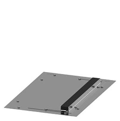 Siemens 8PQ2304 Series Sheet Steel Roof Plate, 26mm H, 400mm W, 600mm L for Use with SIVACON S4 [8PQ2304-6BA03]; 621-640