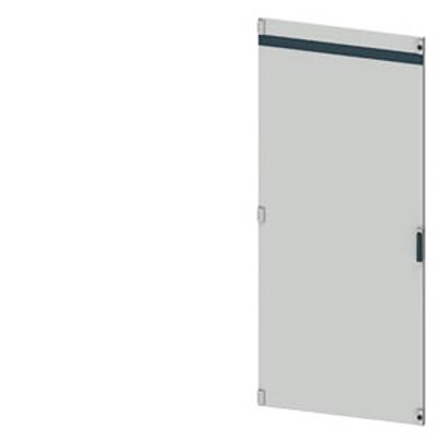 Siemens 8PQ2197 Series Lockable Sheet Steel RAL 7035 Plain Door, 2000mm H, 850mm W for Use with SIVACON S4 [8PQ2197-0BA32]; 621-656