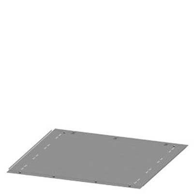Siemens 8PQ2308 Series Sheet Steel Roof Plate, 2mm H, 800mm W, 800mm L for Use with SIVACON S4 [8PQ2308-8BA02]; 621-673