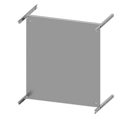 Siemens Grey Mounting Plate Sheet Steel Faceplates & Mounting Plates [8PQ3000-1BA65]; 621-699
