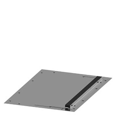 Siemens 8PQ2300 Series Sheet Steel Roof Plate, 26mm H, 850mm W, 600mm L for Use with SIVACON S4 [8PQ2300-6BA18]; 621-704