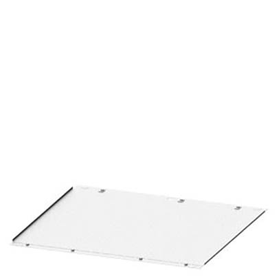 Siemens 8PQ2300 Series Sheet Steel Roof Plate, 2mm H, 850mm W, 800mm L for Use with SIVACON S4 [8PQ2300-8BA02]; 621-707