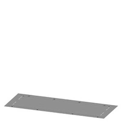 Siemens 8PQ2300 Series Sheet Steel Roof Plate, 2mm H, 1m W, 400mm L for Use with SIVACON S4 [8PQ2301-4BA02]; 621-710