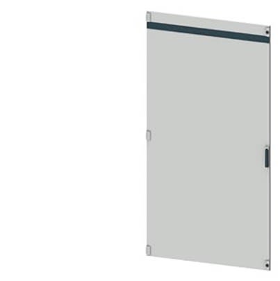 Siemens 8PQ2197 Series Lockable Sheet Steel RAL 7035 Plain Door, 2000mm H, 1m W, 25mm D for Use with SIVACON S4 [8PQ2197-1BA04]; 621-743