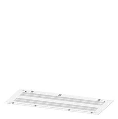 Siemens 8PQ2300 Series Sheet Steel Roof Plate, 2mm H, 850mm W, 400mm L for Use with SIVACON S4 [8PQ2300-4BA07]; 621-759