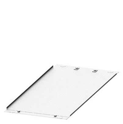 Siemens 8PQ2300 Series Sheet Steel Roof Plate, 2mm H, 350mm W, 800mm L for Use with SIVACON S4 [8PQ2300-8BA01]; 621-767