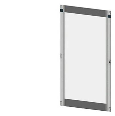 Siemens 8PQ2197 Series Lockable Sheet Steel RAL 7035 Transparent Door, 2000mm H, 1m W, 25mm D for Use with SIVACON S4 [8PQ2197-1BA10]; 621-799