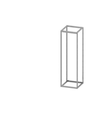 Siemens 8PQ1206 Series Support Frame, 2000mm H, 600mm W, 600mm D For Use With Sivacon S4 [8PQ1206-6BA01]; 621-803