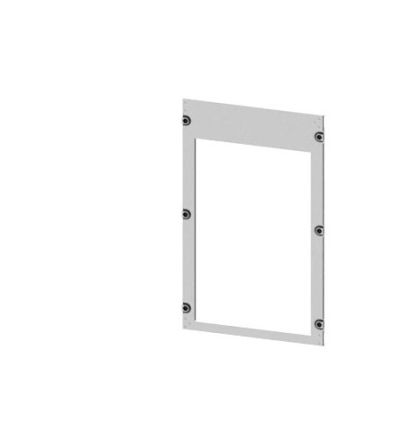 Siemens 8PQ2000 Series Sheet Steel Cover, 800mm H, 600mm W, 10mm L for Use with Cabinet [8PQ2000-6BA06]; 621-806