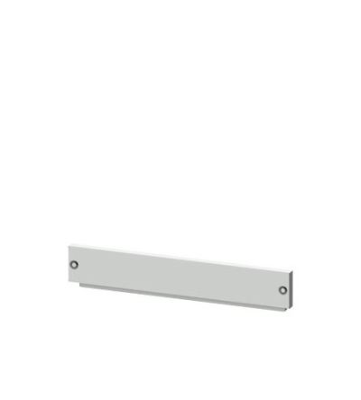 Siemens 8PQ2010 Series Sheet Steel Cover, 100mm H, 600mm W, 25mm L for Use with Cabinet [8PQ2010-6BA04]; 621-814