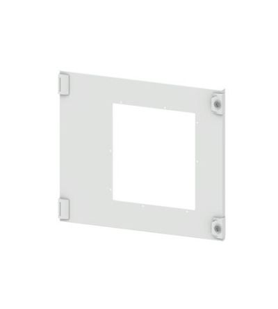 Siemens 8PQ2055 Series Sheet Steel RAL 7035 Module Door, 550mm H, 600mm W, 25mm D for Use with Sivacon S4 [8PQ2055-6BA16]; 621-833