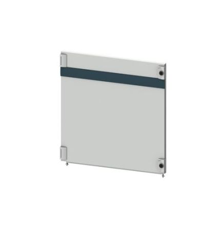 Siemens 8PQ2060 Series Sheet Steel RAL 7035 Module Door, 625mm H, 850mm W, 25mm D for Use with Sivacon S4 [8PQ2060-0BA06]; 621-838