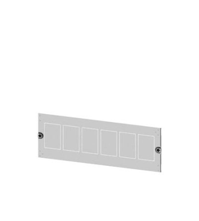 Siemens 8PQ2025 Series Sheet Steel Cover, 250mm H, 800mm W, 10mm L for Use with Cabinet [8PQ2025-8BA10]; 621-863