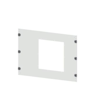 Siemens 8PQ2055 Series Sheet Steel Cover, 550mm H, 800mm W, 10mm L for Use with Cabinet [8PQ2055-8BA04]; 621-891
