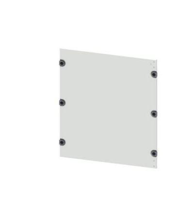 Siemens 8PQ2055 Series Sheet Steel Cover, 550mm H, 600mm W, 10mm L for Use with Cabinet [8PQ2055-6BA01]; 621-925