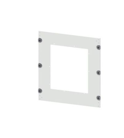 Siemens 8PQ2055 Series Sheet Steel Cover, 550mm H, 600mm W, 10mm L for Use with Cabinet [8PQ2055-6BA05]; 621-926