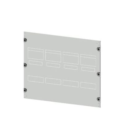 Siemens 8PQ2060 Series Sheet Steel Cover, 600mm H, 800mm W, 10mm L for Use with Cabinet [8PQ2060-8BA07]; 621-935